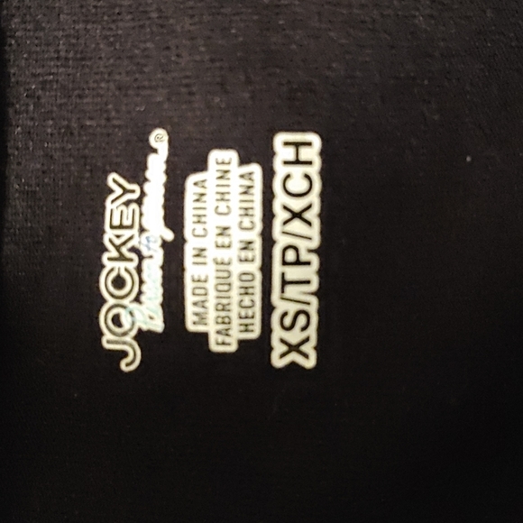 3/$25 JOCKEY  Black ruffled athletic jacket size child us XS - Picture 4 of 6